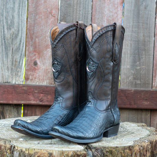 Cuadra Men's Fuscus Cowboy Boots in Faena Grey