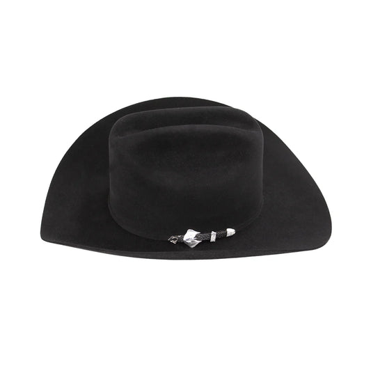 Cuadra Black Stingray 30x Fur Felt Hat