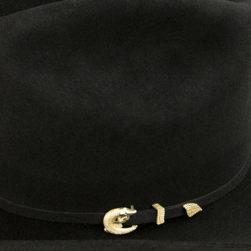 Cuadra 1000x Beaver Felt Hat Regular Crown Black King