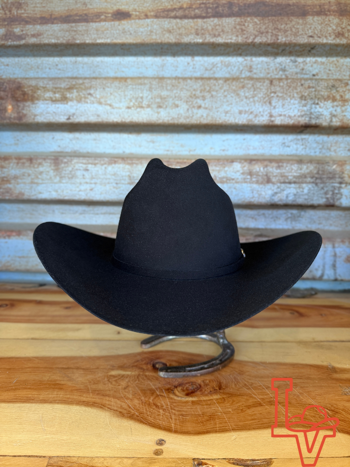 Stetson Diamante 1000x Premier Cowboy Fur Felt Hat Western Copa Regular Crown Black