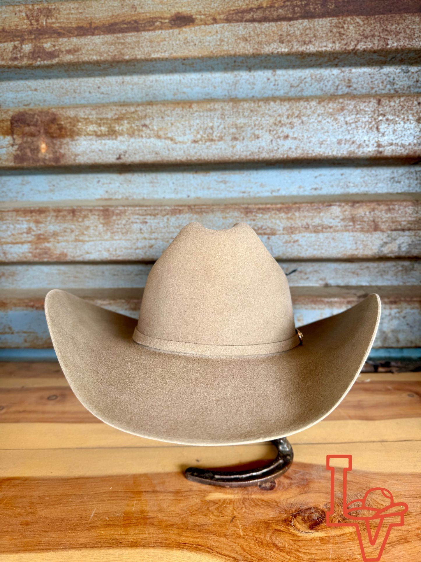 Stetson Shasta 10x Cowboy Fur Felt Hat - 4 1/4" Brim Western Regular Crown Sahara