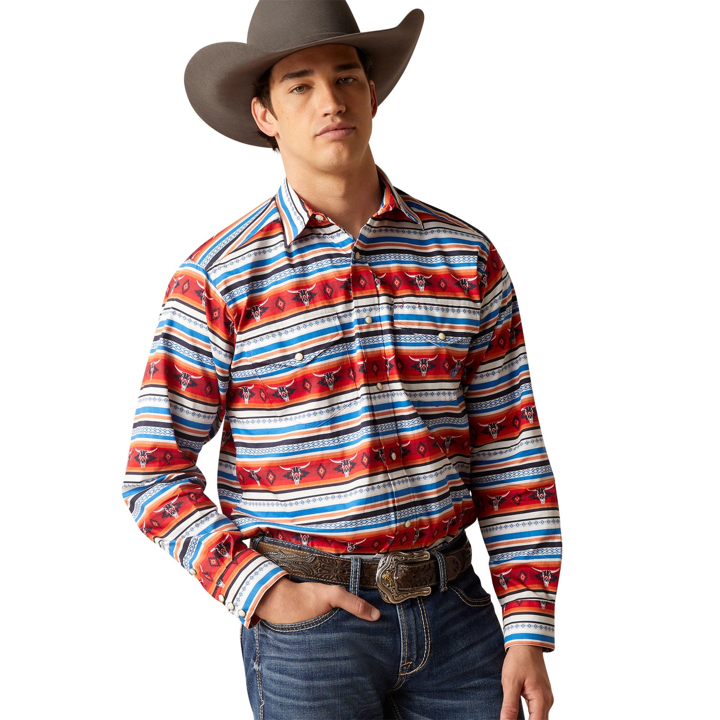 Ariat Men's Pratt Classic Fit Shirt Sandshell