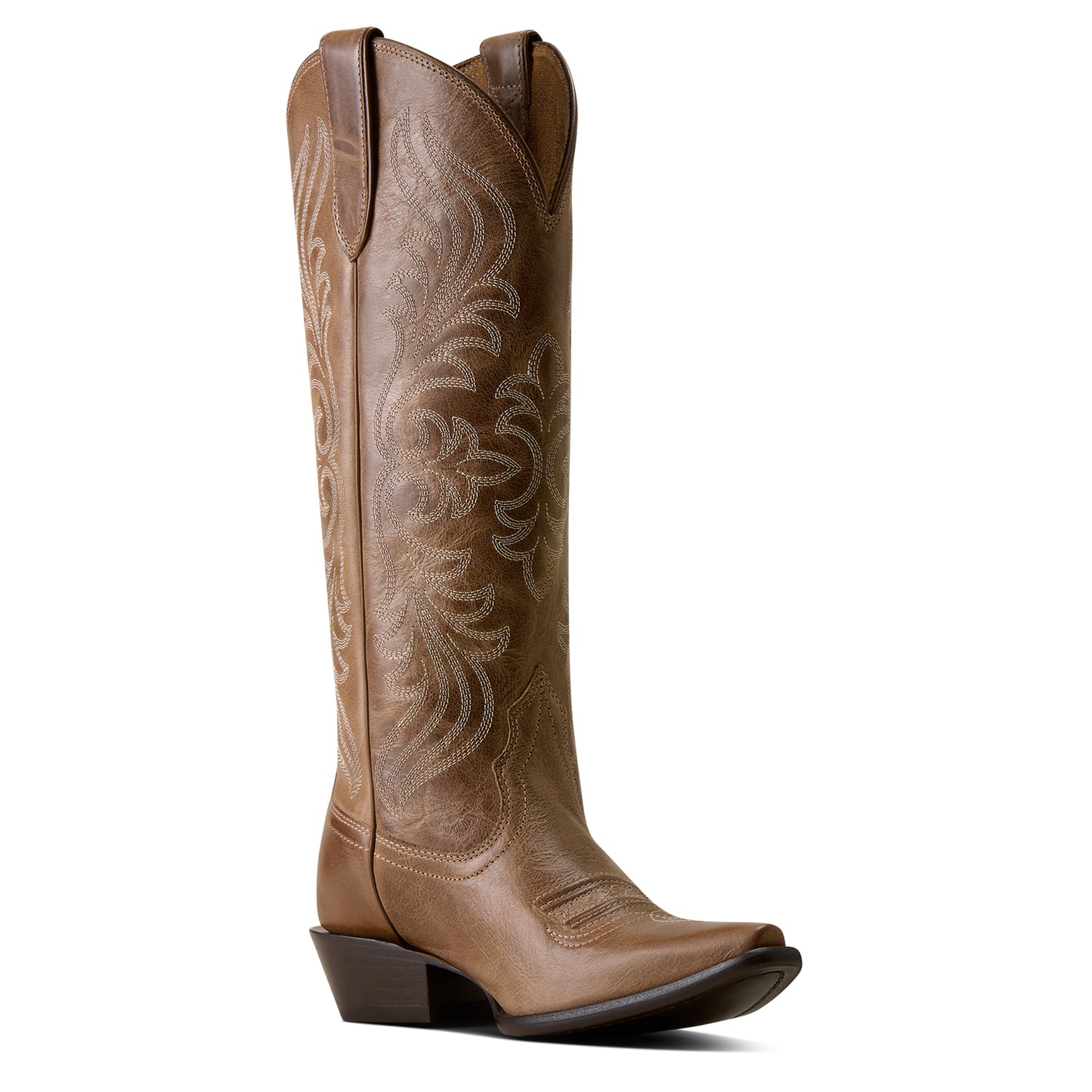 Ariat Women Calera X Toe Western Boot Waxed Taupe