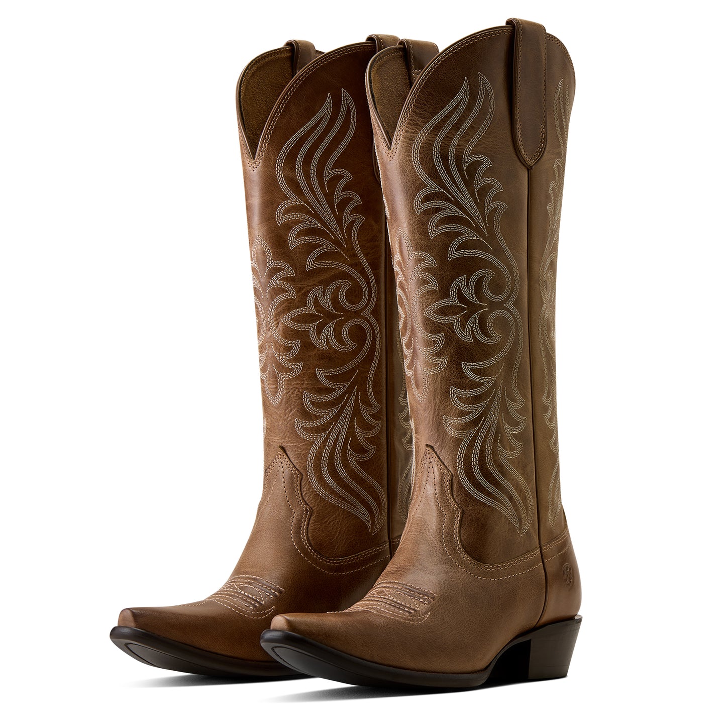 Ariat Women Calera X Toe Western Boot Waxed Taupe