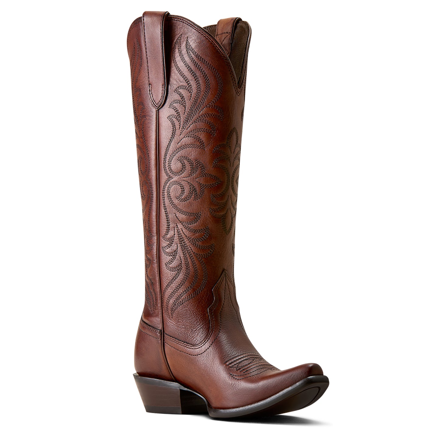 Ariat Women Calera X Toe Western Boot Waxed Whiskey