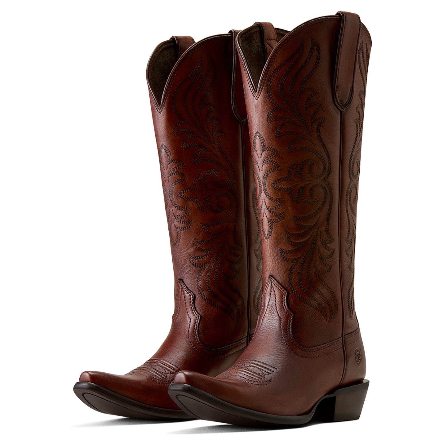 Ariat Women Calera X Toe Western Boot Waxed Whiskey