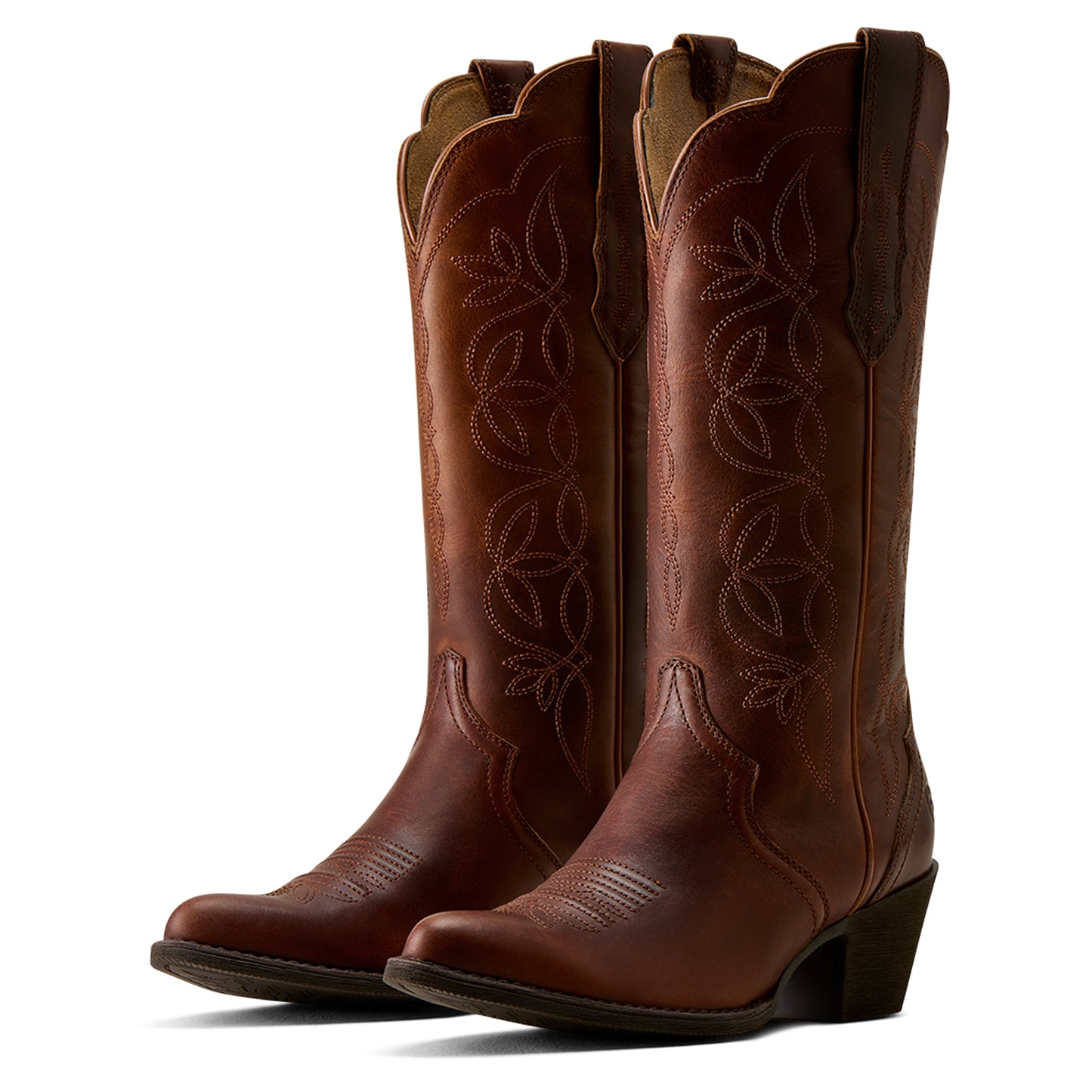 Ariat Women Heritage Blossom J Toe Western Boot Vintage Caramel