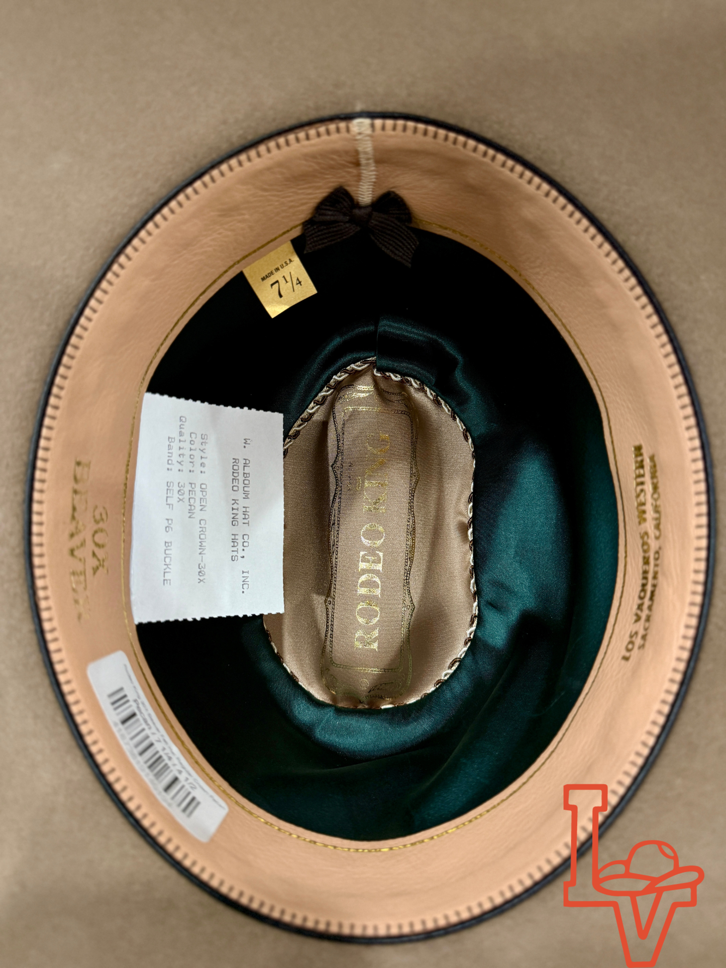 Rodeo King 30X Beaver Felt Hat Regular Crown Pecan
