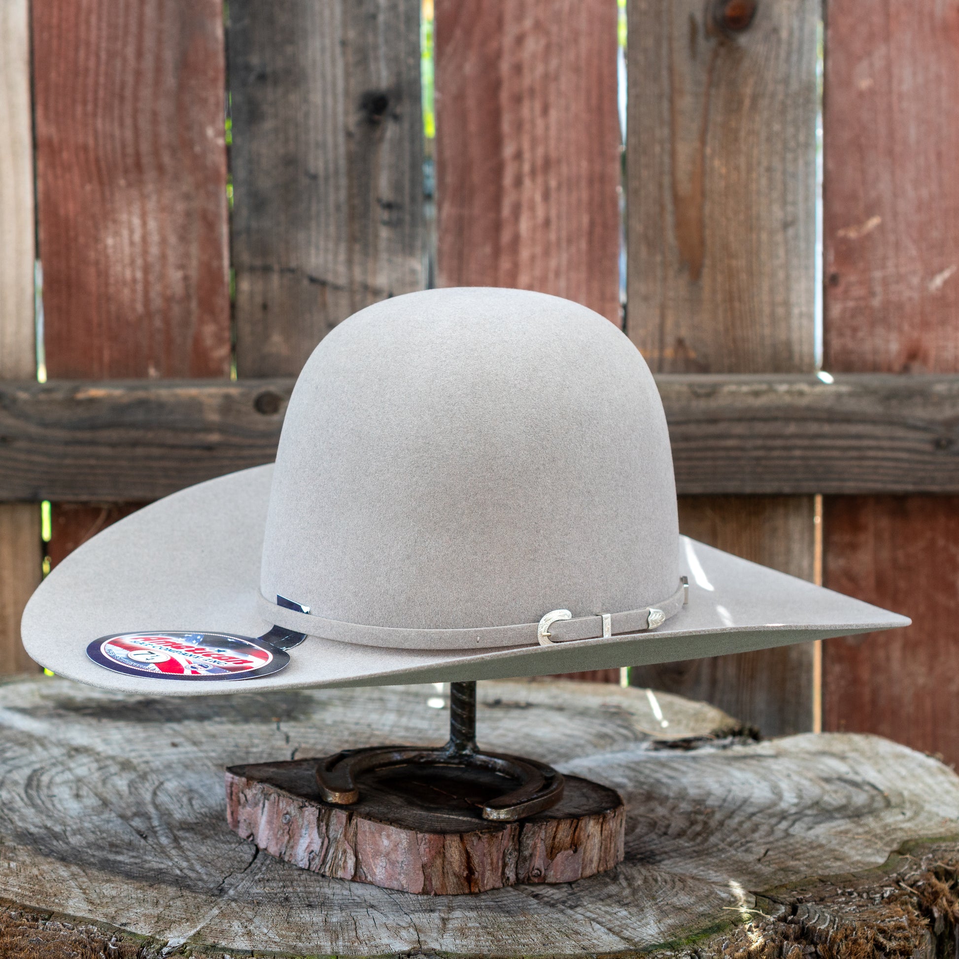 American Hat Company 40X Felt Hat Regular Crown Natural NATURAL 7/8 1/4