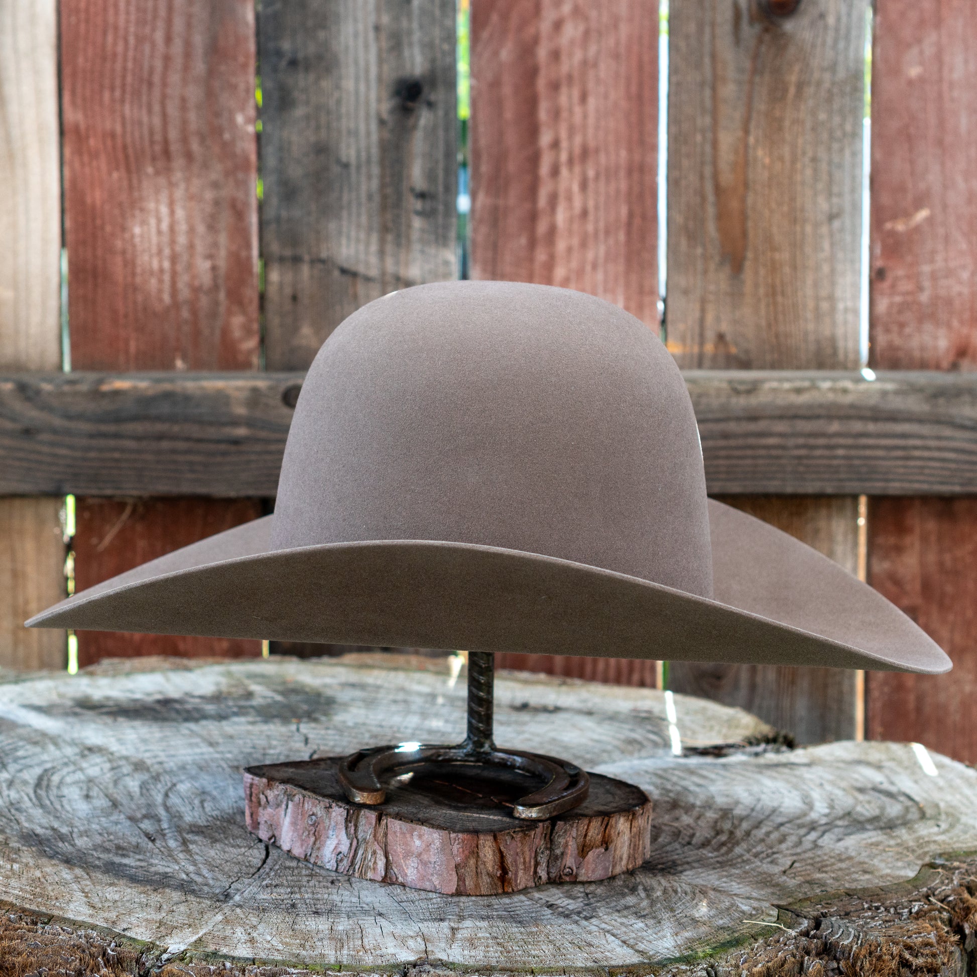 American Hat Company 100X Felt Hat Regular Crown Pecan PECAN 7/8 1/4