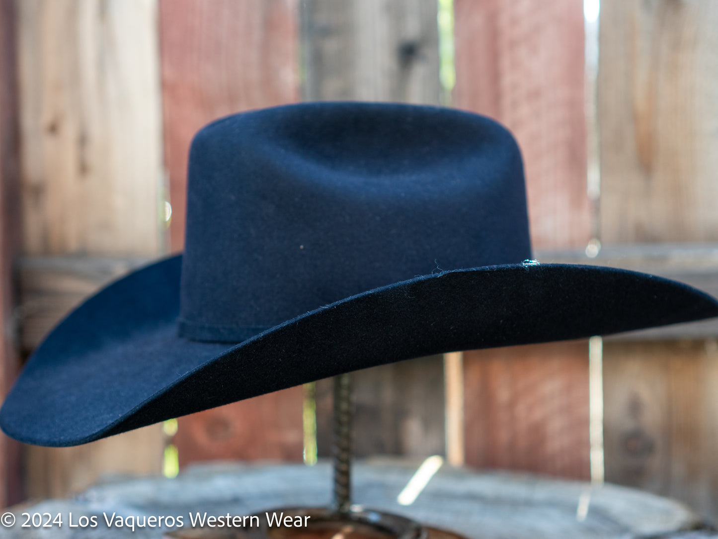 Resistol 6x Ox Bow George Strait Edition Cowboy Hat Fur Felt Hat Black