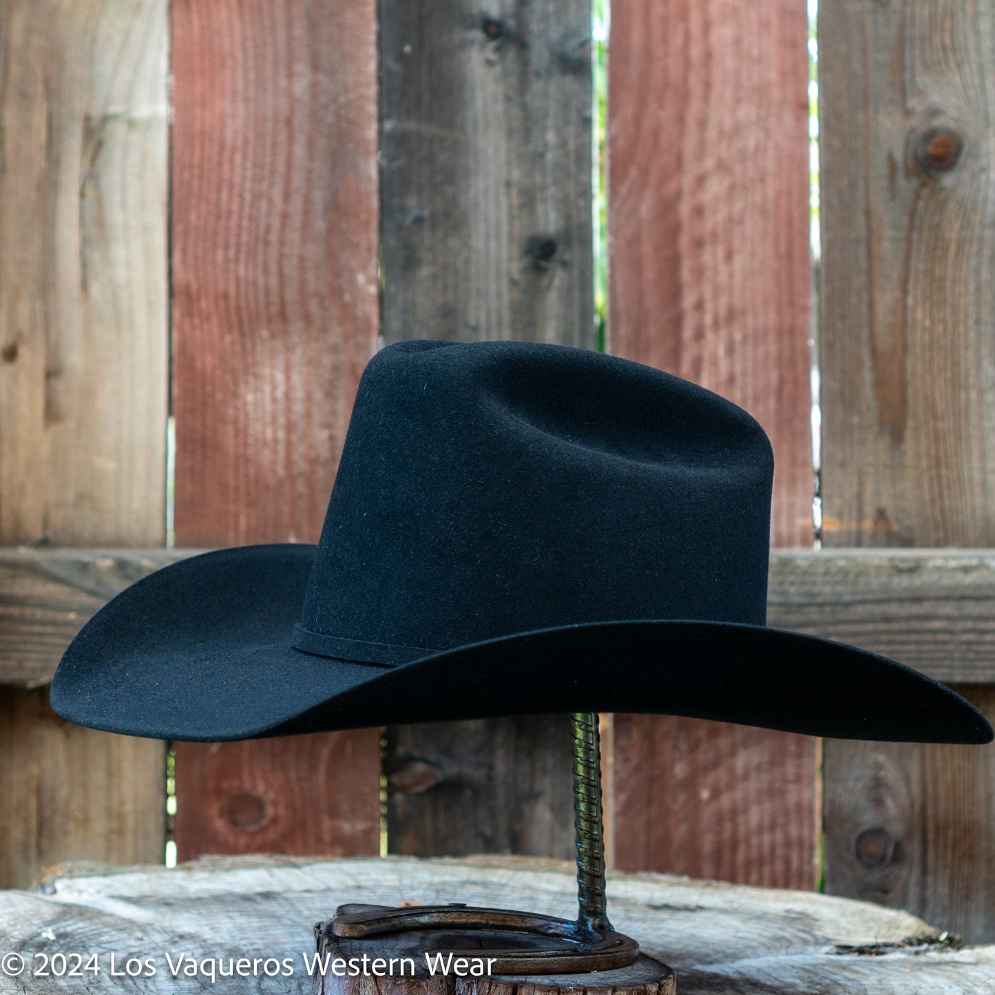 Stetson 6x Mezcal Felt Cowboy Hat Black