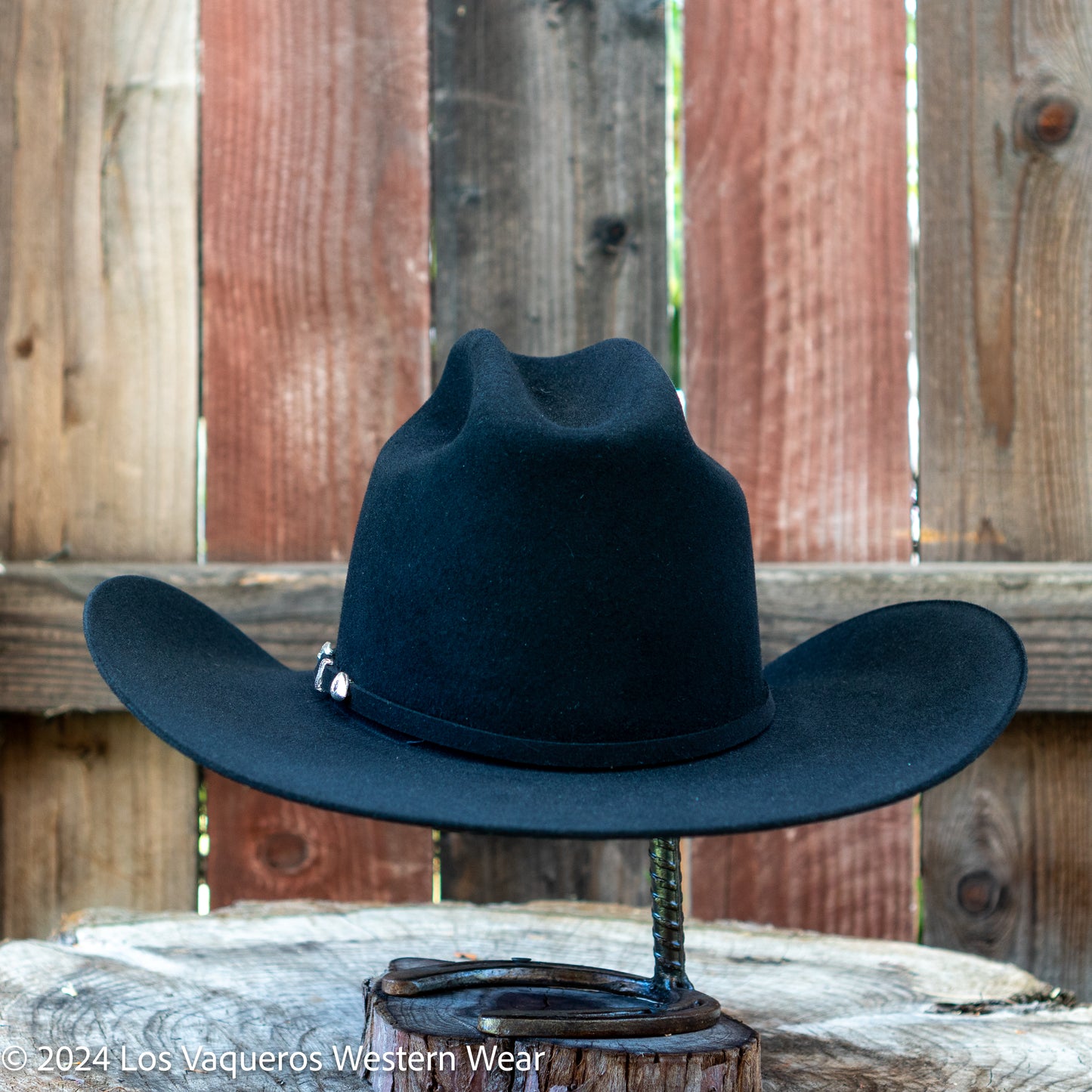 Stetson 6x Mezcal Felt Cowboy Hat Black