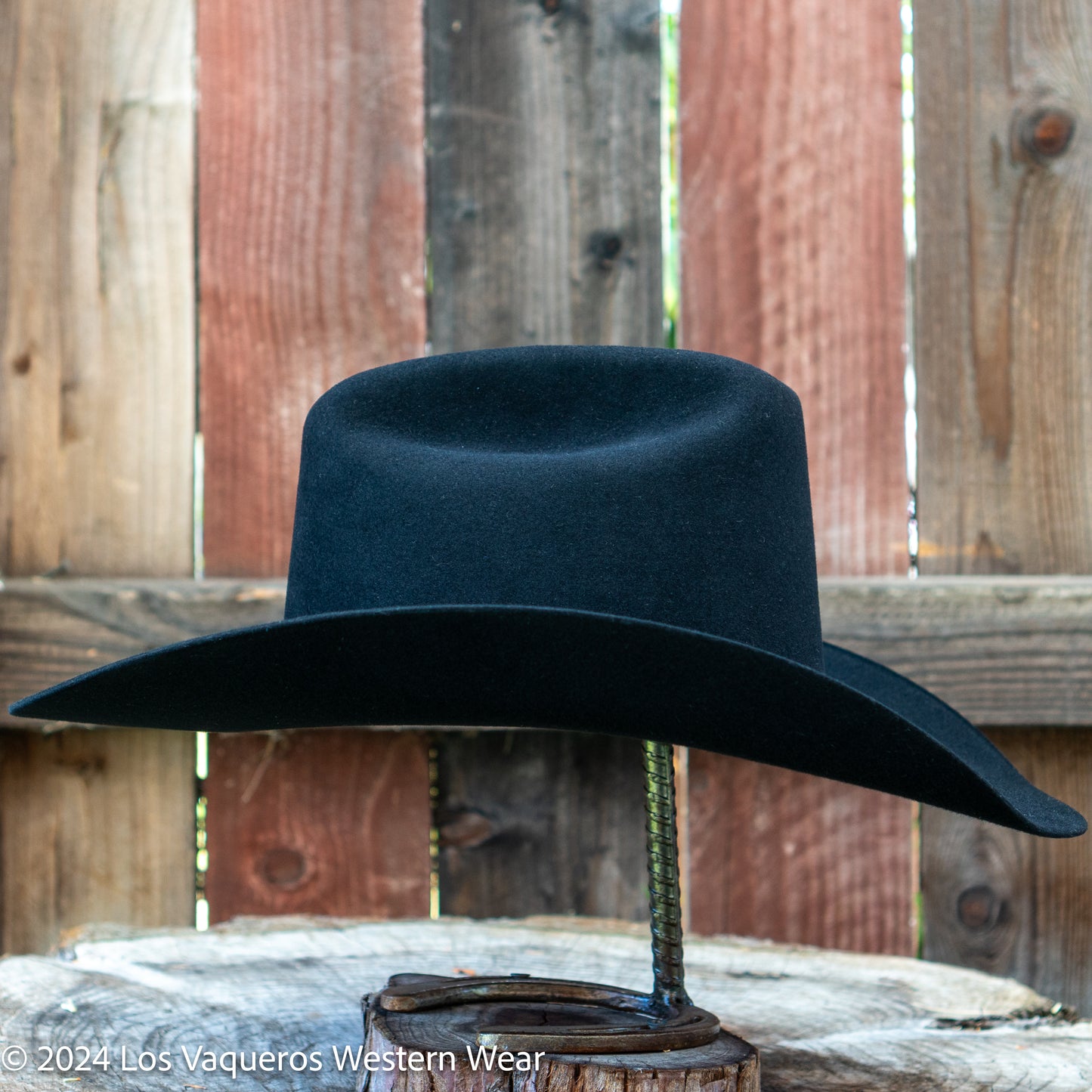 Stetson 6x Mezcal Felt Cowboy Hat Black