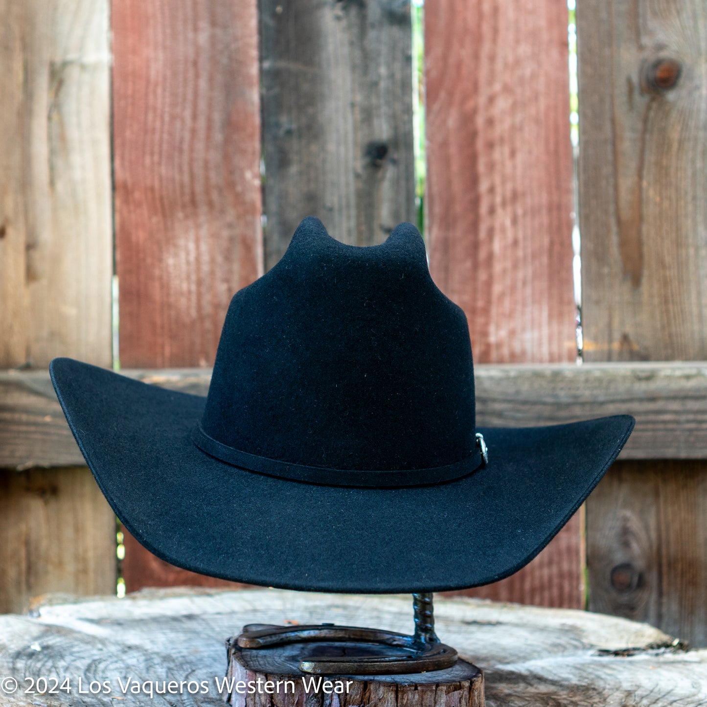 Stetson 6x Mezcal Felt Cowboy Hat Black