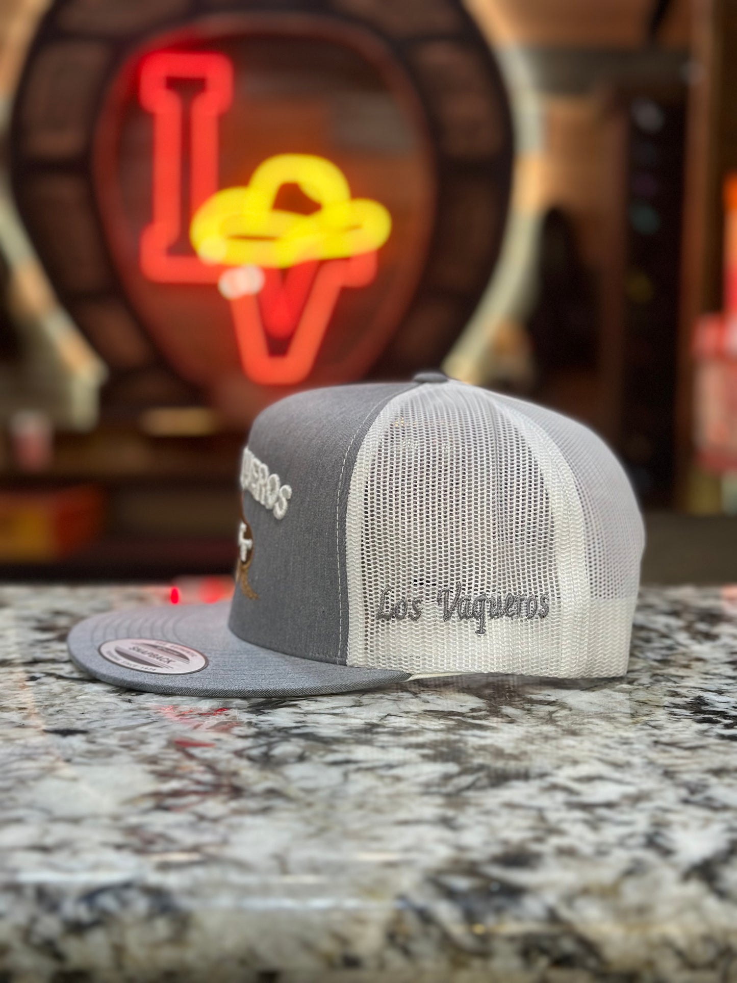 Los Vaqueros Slider Snapback Grey