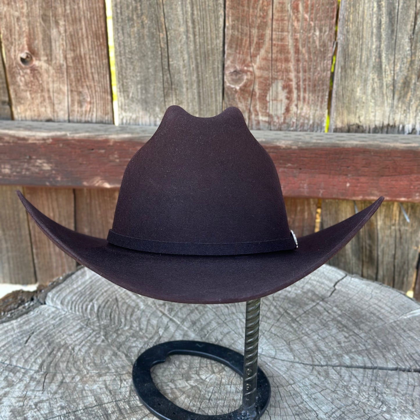 Stetson El Patron 48 Premier 30x Felt Cowboy Hat Regular Crown Ox Blood