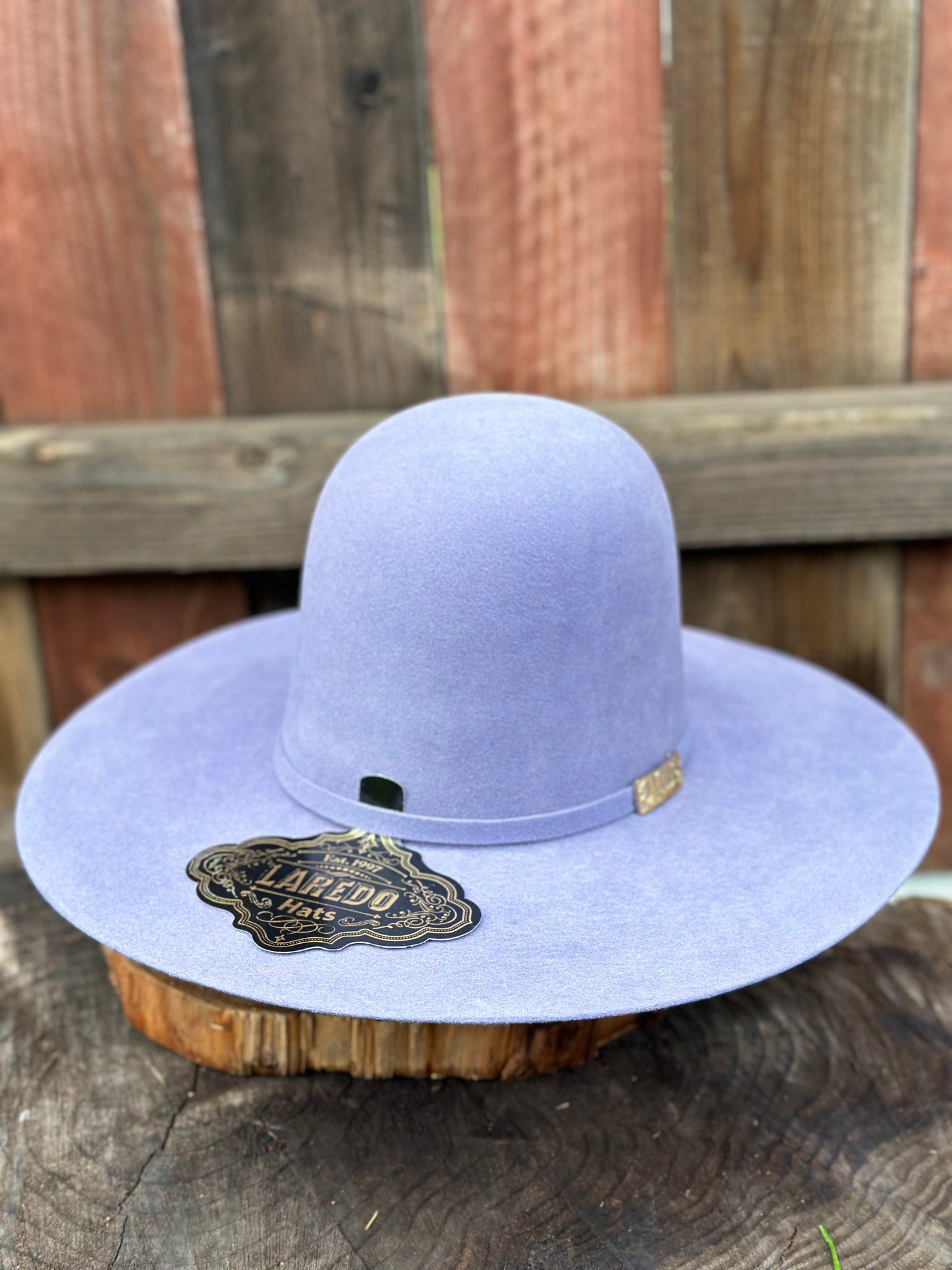 Laredo Wool Felt Hat Open Regular Crown Lilac