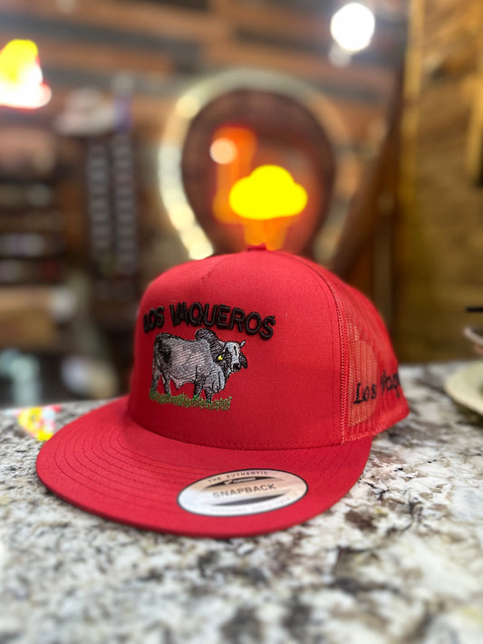 Los Vaqueros Cebu Snapback Red With Black (Copy)