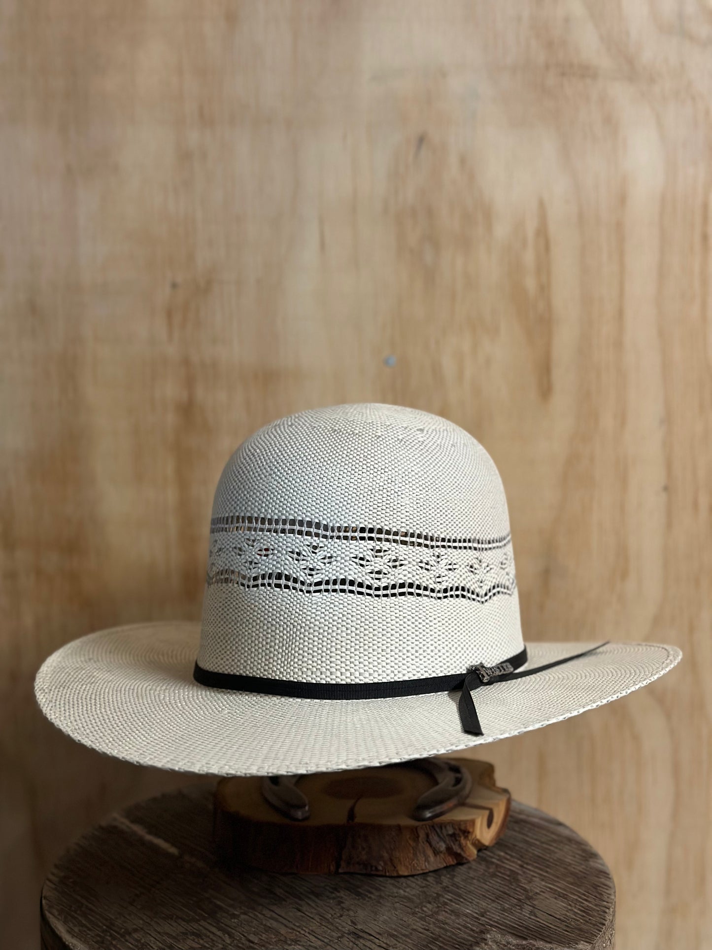 Twister Straw Hat Tall Crown Bangora Grey White – Los Vaqueros Western Wear