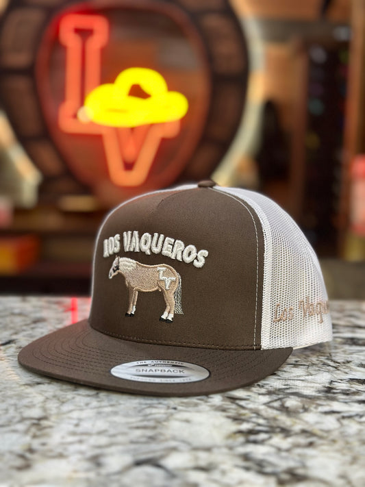 Los Vaqueros Palomino Snapback Brown/White