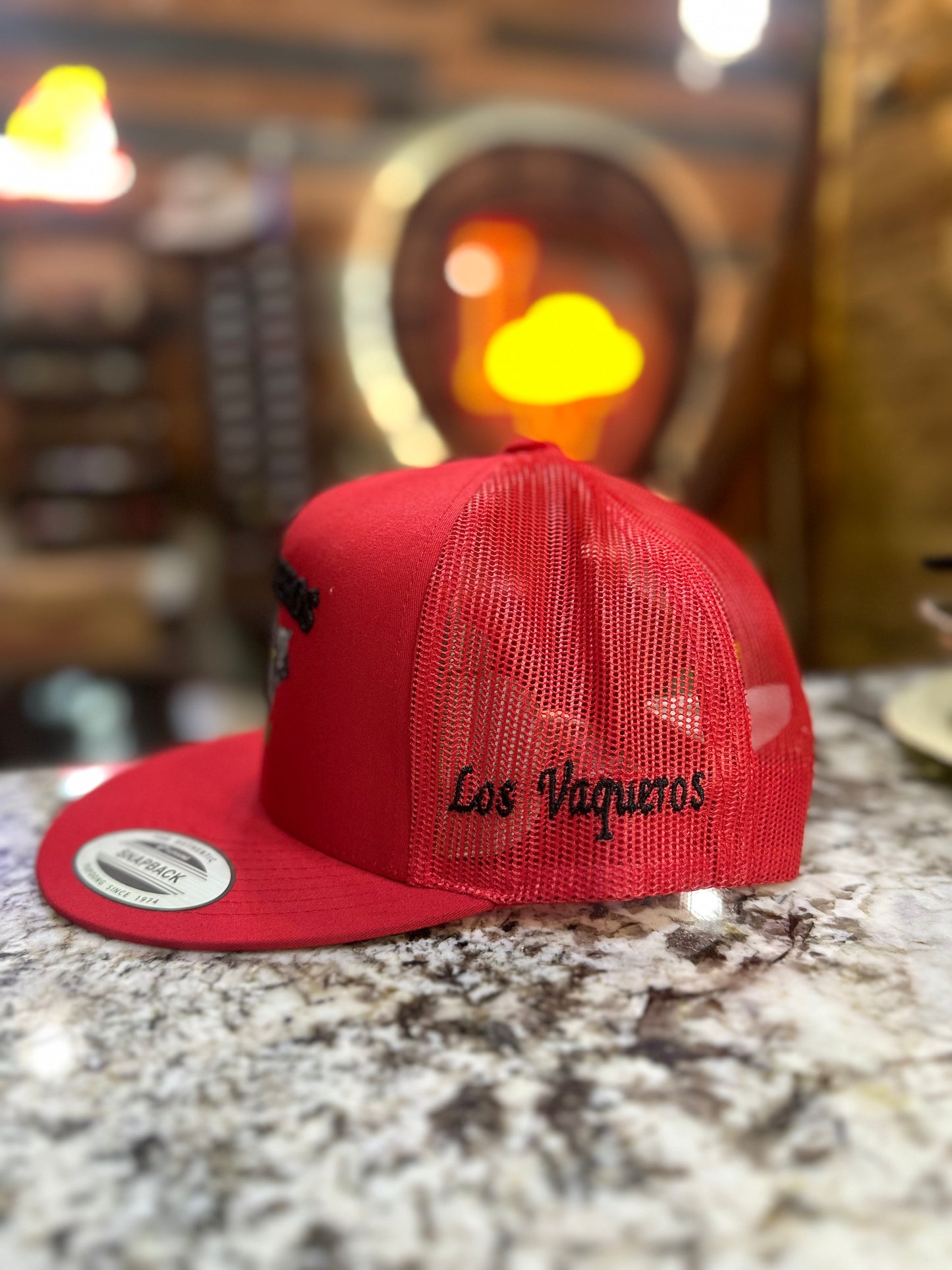 Los Vaqueros Cebu Snapback Red With Black (Copy)