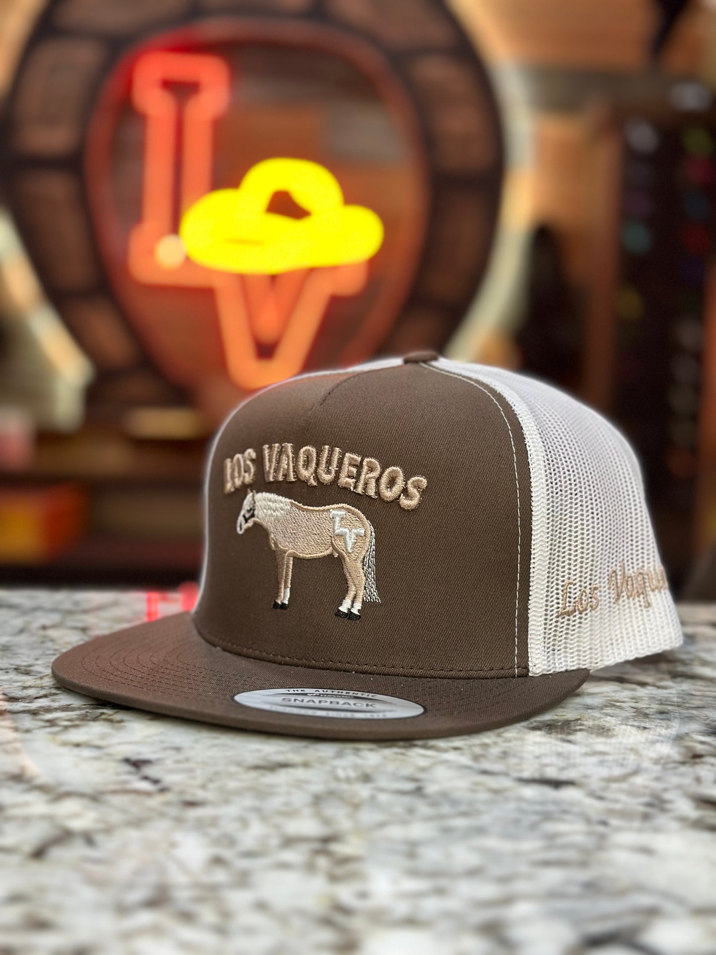 Los Vaqueros Palomino Snapback Brown/Tan