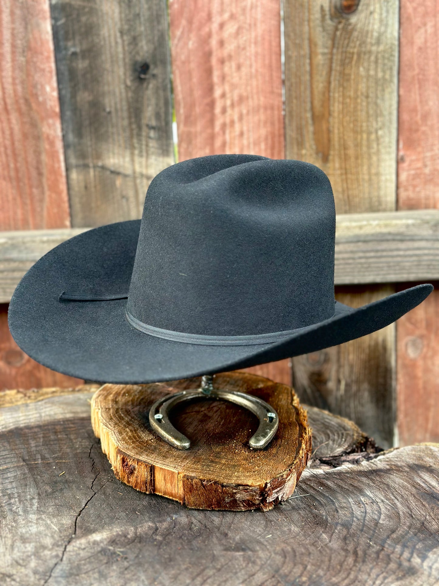 Laredo Wool Felt Hat Ranchero Style Black