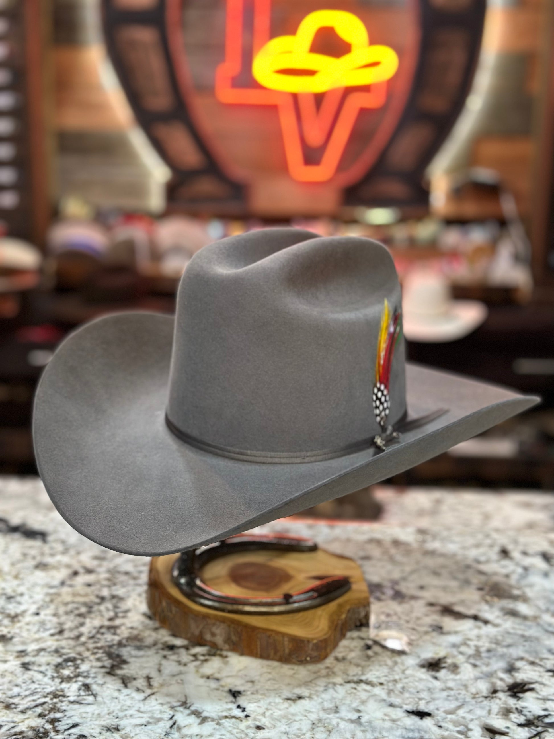Stetson 6x Rancher Cowboy Felt Hat Bullet Los Vaqueros Western Wear
