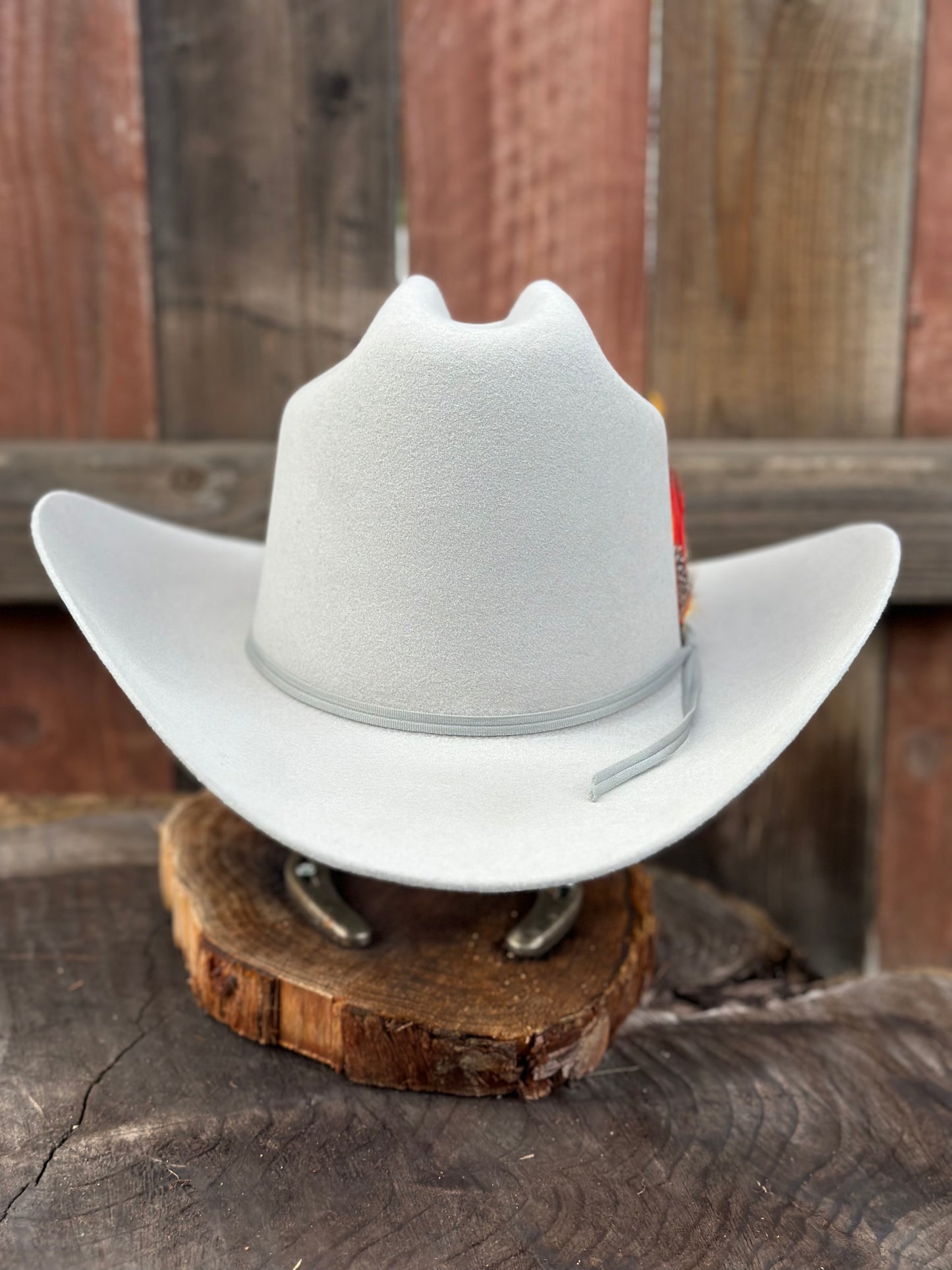 Laredo Wool Felt Hat Ranchero Style Silver Grey