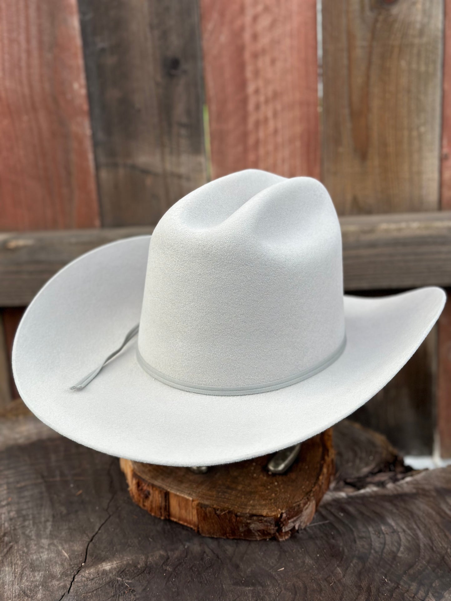 Laredo Wool Felt Hat Ranchero Style Silver Grey