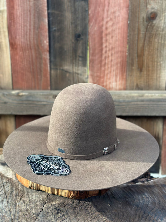 Laredo Wool Felt Hat Open Regular Crown Chocolate