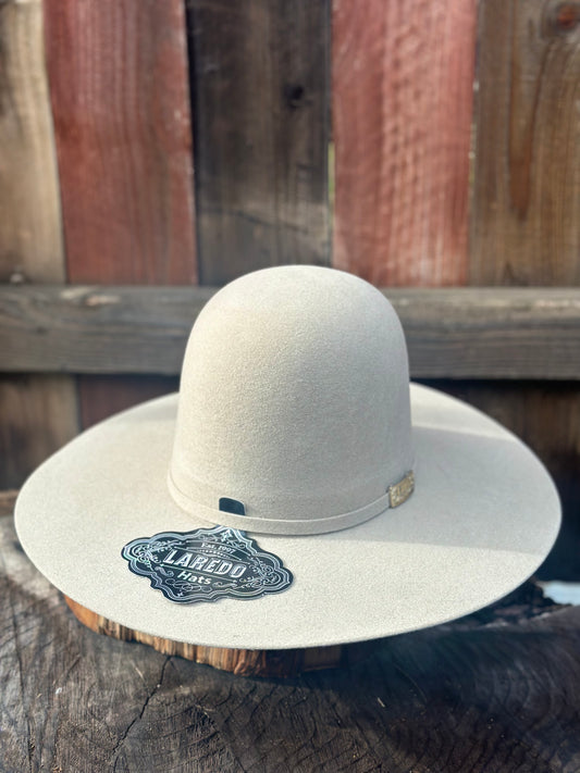 Laredo Wool Felt Hat Open Regular Crown Stone