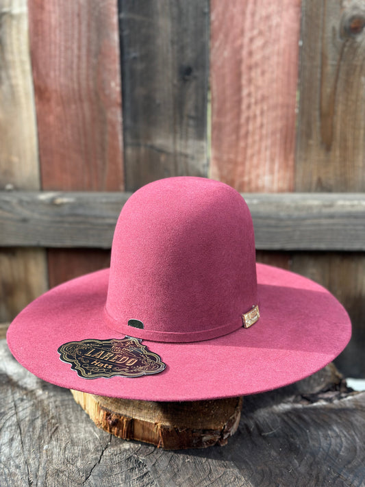 Laredo Wool Felt Hat Open Regular Crown Merlot