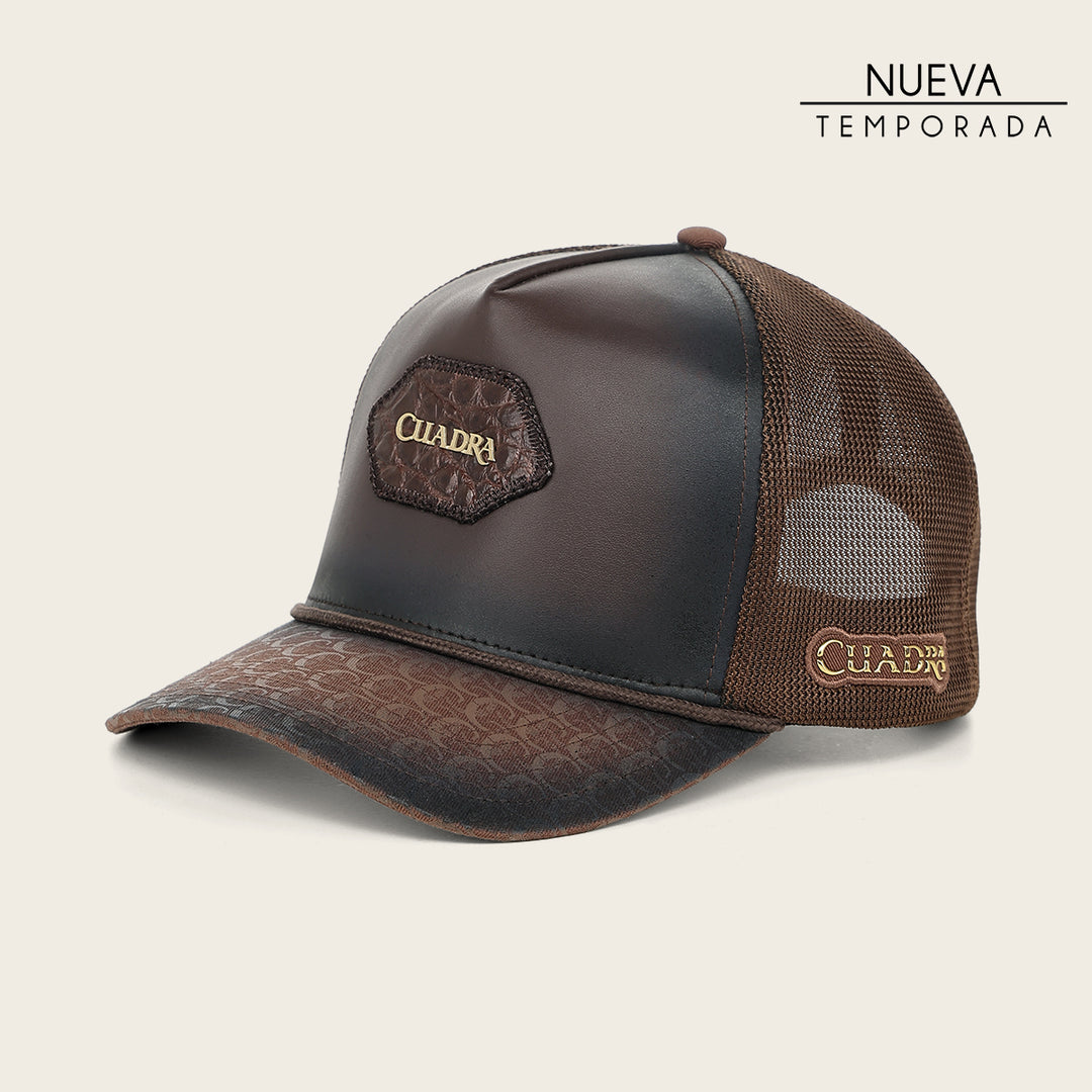 Cuadra Brown Fuscus Cap Snapback