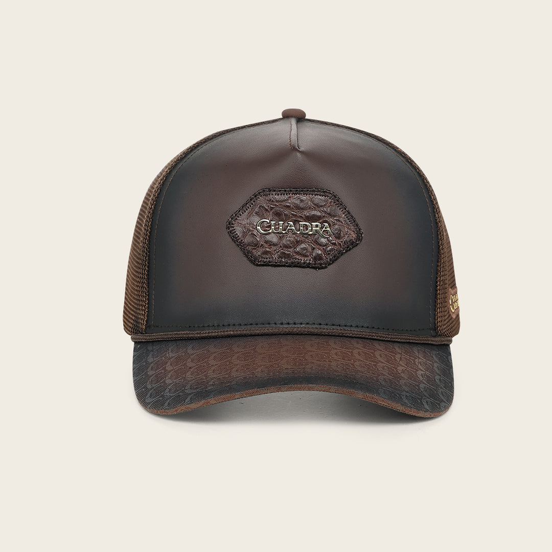 Cuadra Brown Fuscus Cap Snapback