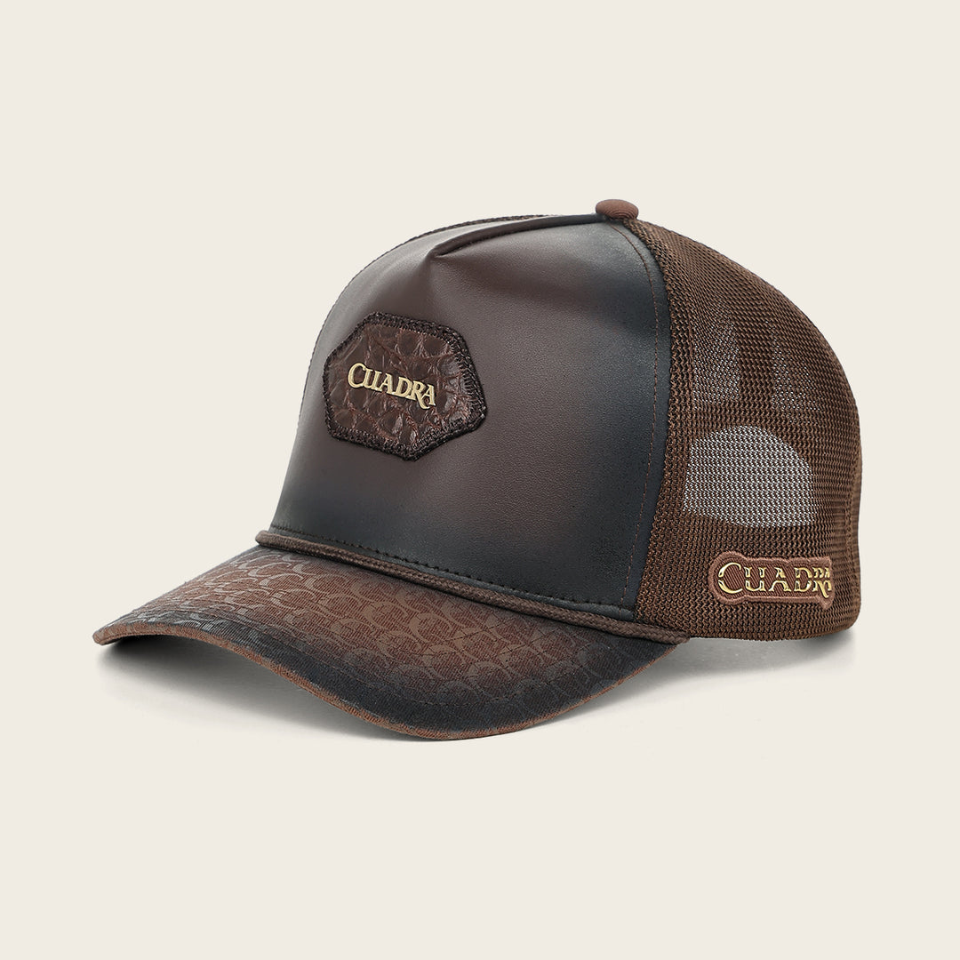 Cuadra Brown Fuscus Cap Snapback