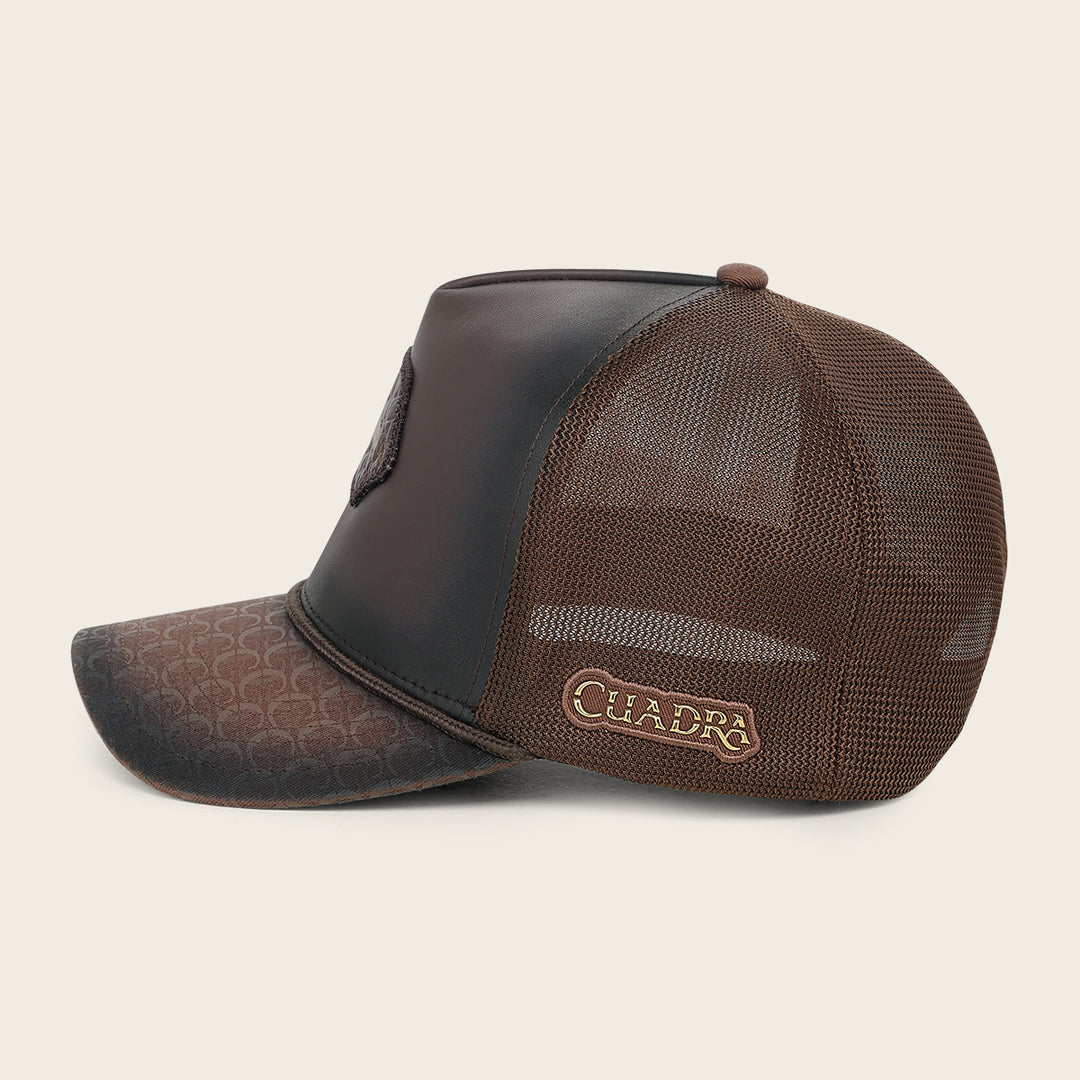 Cuadra Brown Fuscus Cap Snapback
