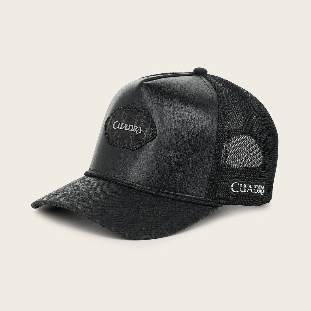 Cuadra Black Fuscus Cap Snapback