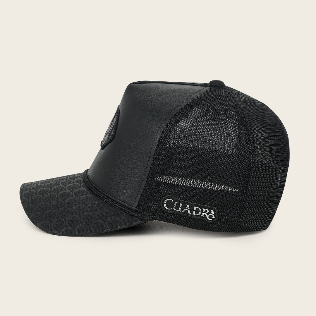 Cuadra Black Fuscus Cap Snapback