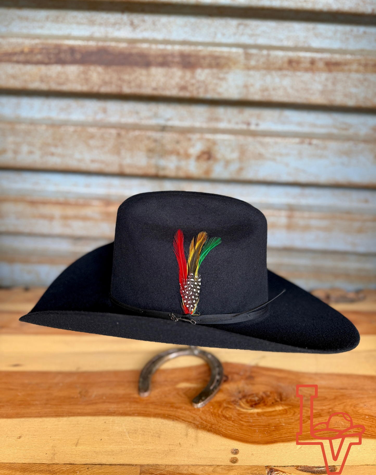 Stetson 6x Rancher Cowboy Felt Hat Black