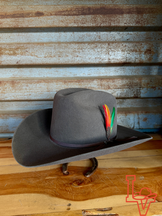 Stetson 6x Rancher Cowboy Felt Hat Regular Crown Bullet