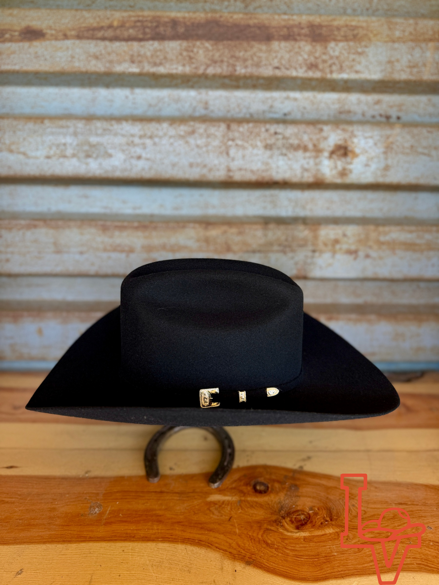 Stetson 6x Guadalupana Felt Cowboy Hat Black