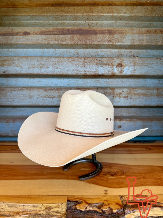 Stetson Hobbs 10x Straw Cowboy Hat Straw Natural