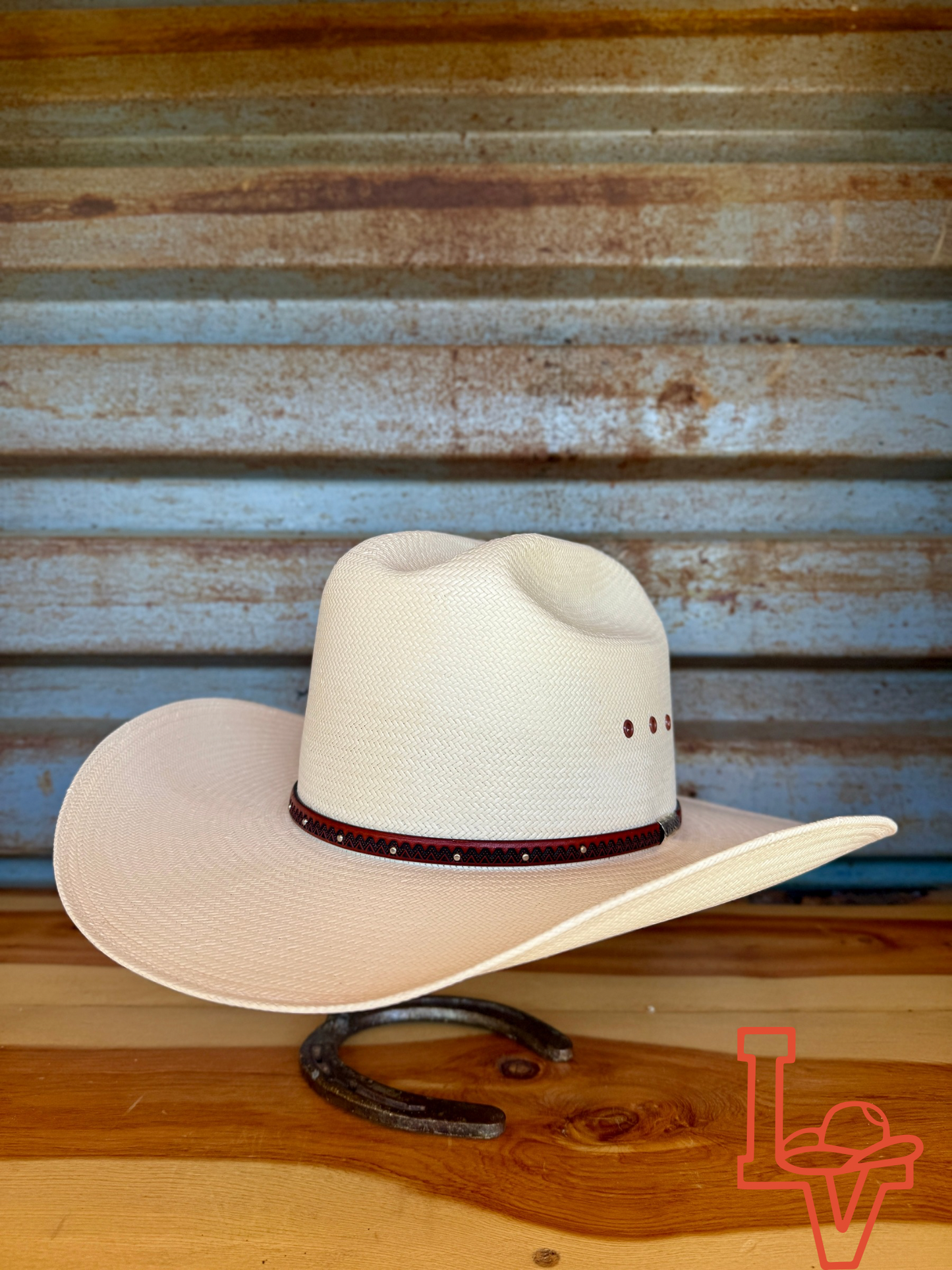 Stetson Haywood 10x Cowboy Straw Hat Natural
