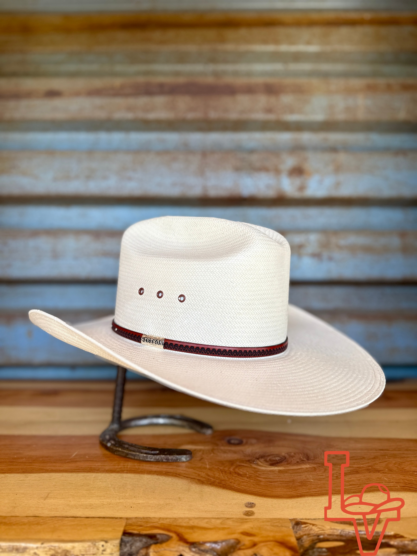 Stetson Haywood 10x Cowboy Straw Hat Natural