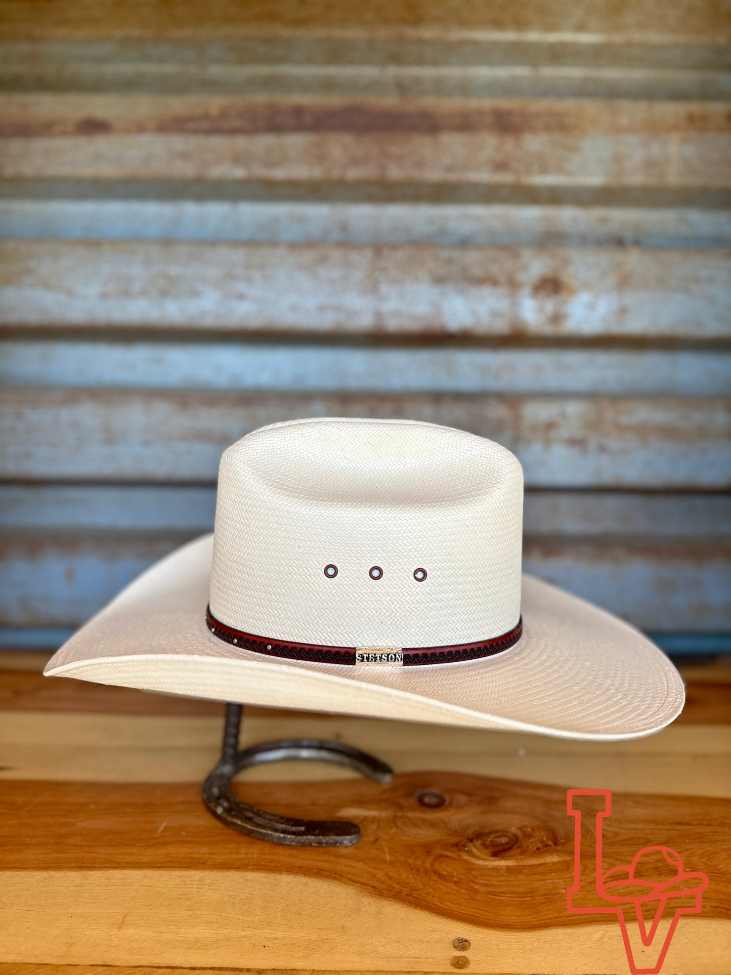 Stetson Haywood 10x Cowboy Straw Hat Natural