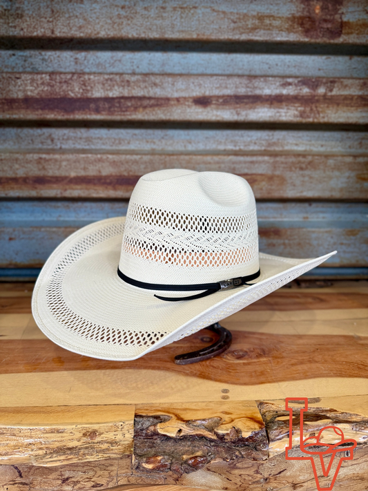 Laredo Straw Hat Regular Snow Drift White