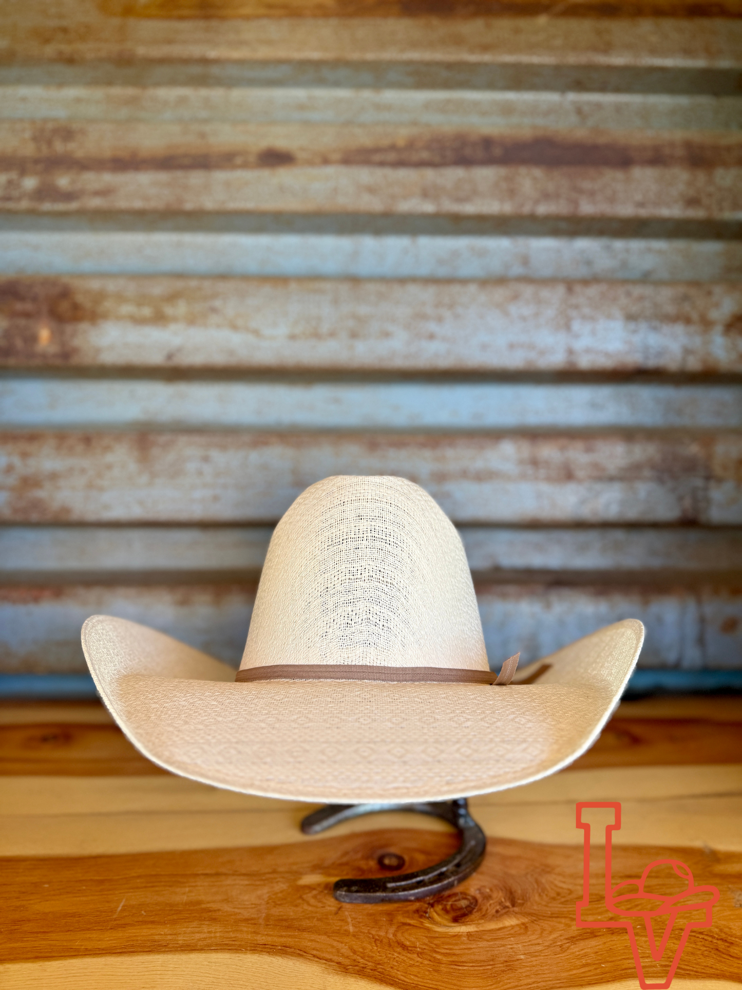 Los Vaqueros Straw Hat Regular Maya Tan