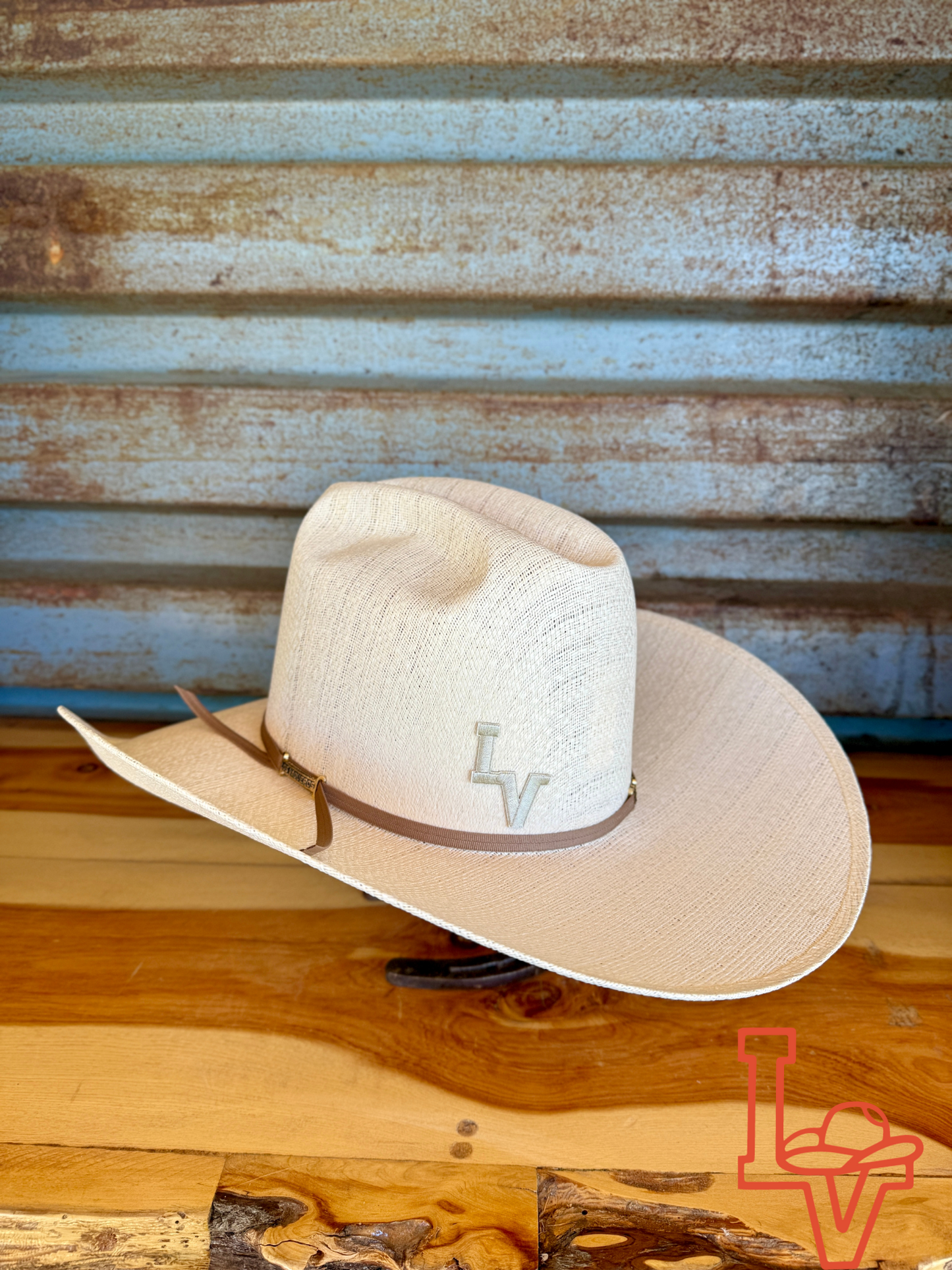 Los Vaqueros Straw Hat Regular Maya Tan